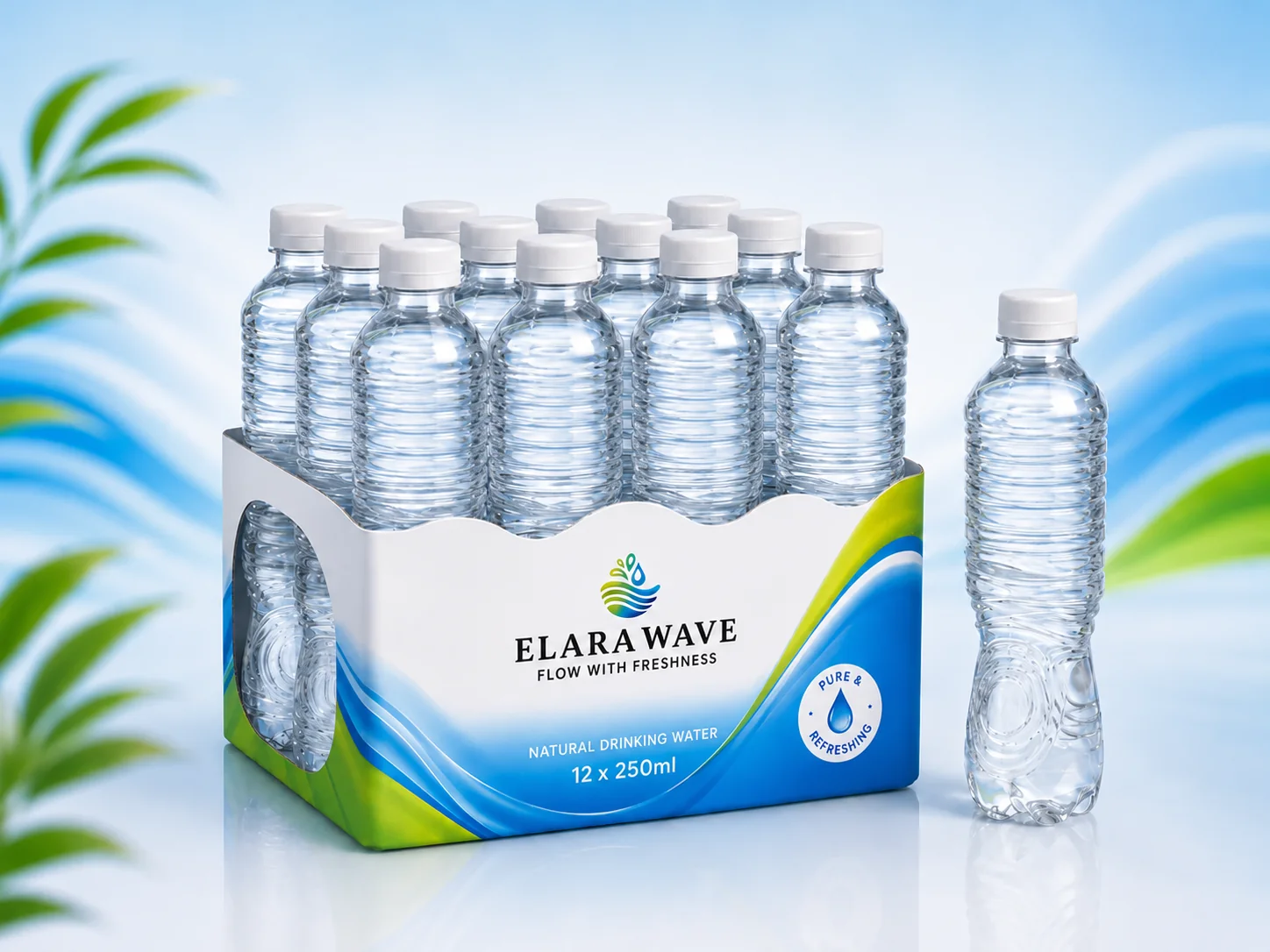 250 ml Custom Branded Bottle