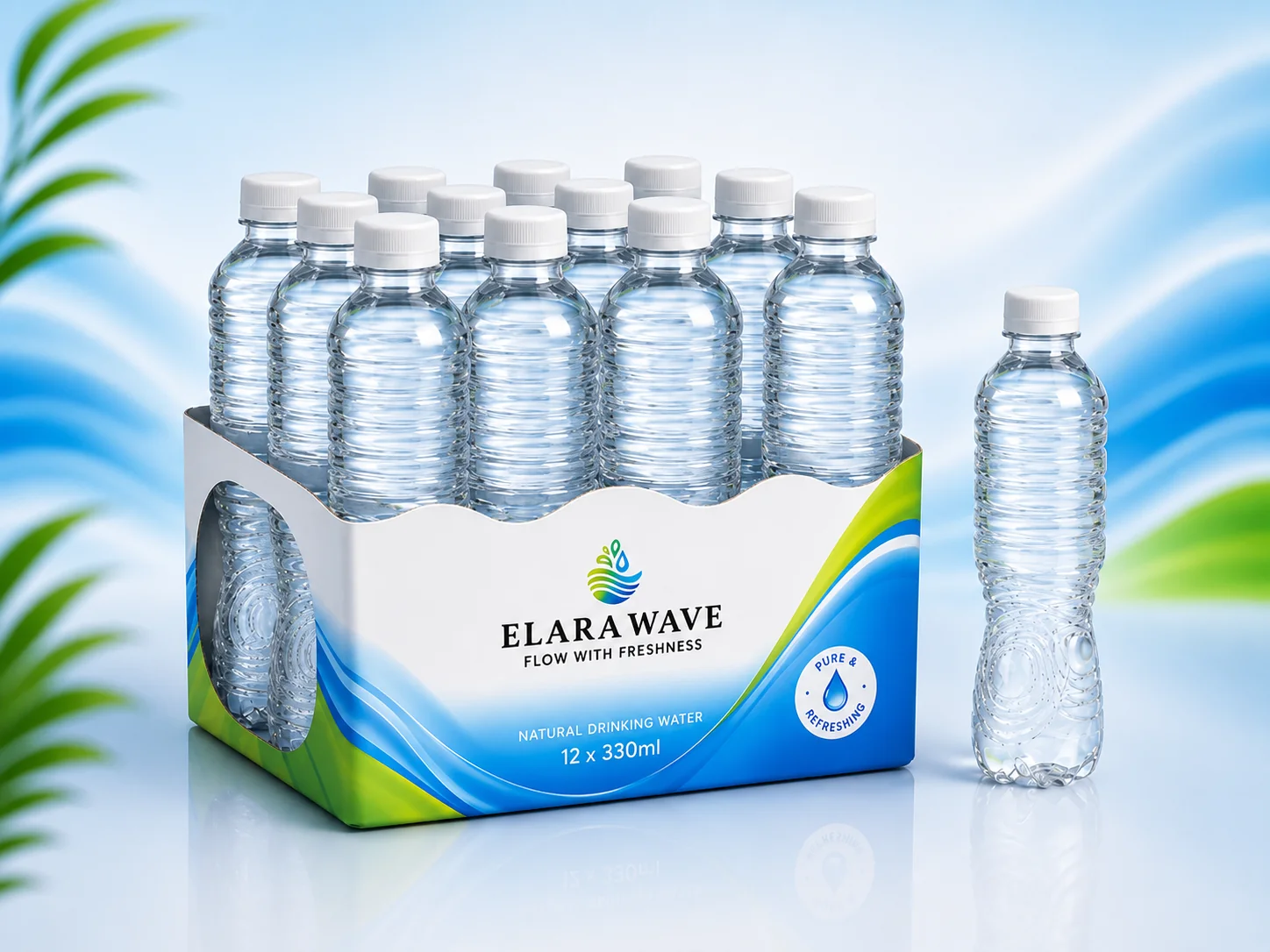 330 ml Custom Branded Bottle